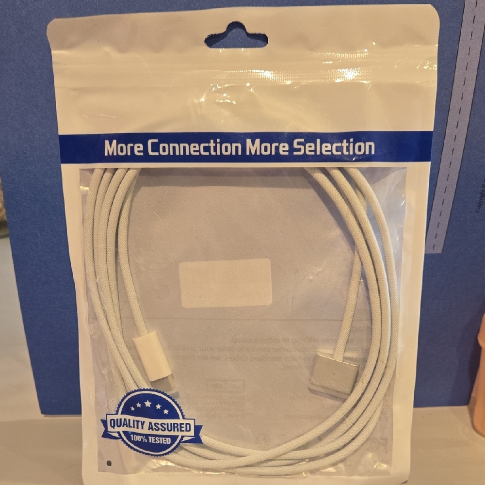 White Charging Cable